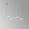 Linear Curve Island Chandelier