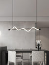 Linear Curve Island Chandelier
