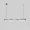 Linear Curve Island Chandelier