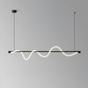 Linear Curve Island Chandelier
