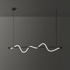 Linear Curve Island Chandelier