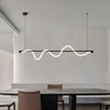 Linear Curve Island Chandelier