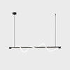 Linear Curve Island Chandelier