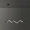 Linear Curve Island Chandelier