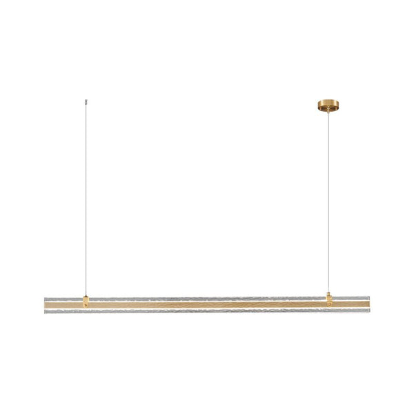 Linear Ribbon Island Pendant Light