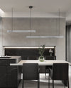 Linear Ribbon Island Pendant Light