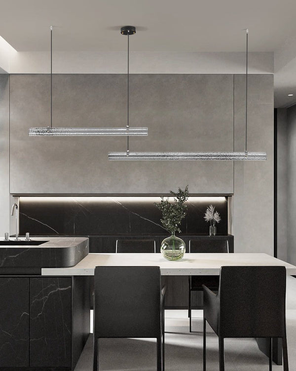 Linear Ribbon Island Pendant Light