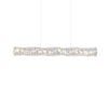 Long Crystal Pendant Lamp
