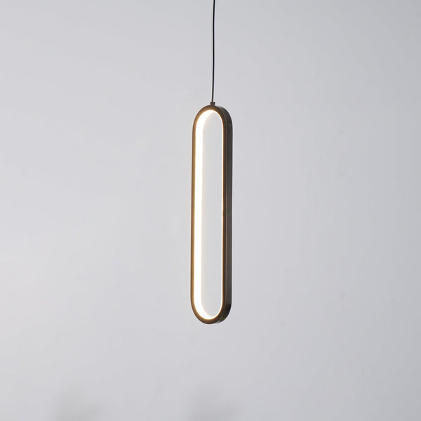 Long Oval Led Pendant Lamp