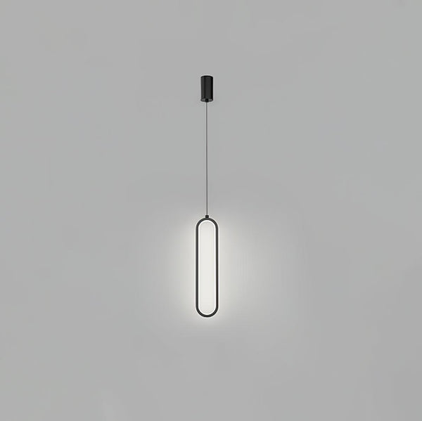 Long Oval Led Pendant Lamp