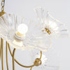 Lotus Leaf Glass Chandelier