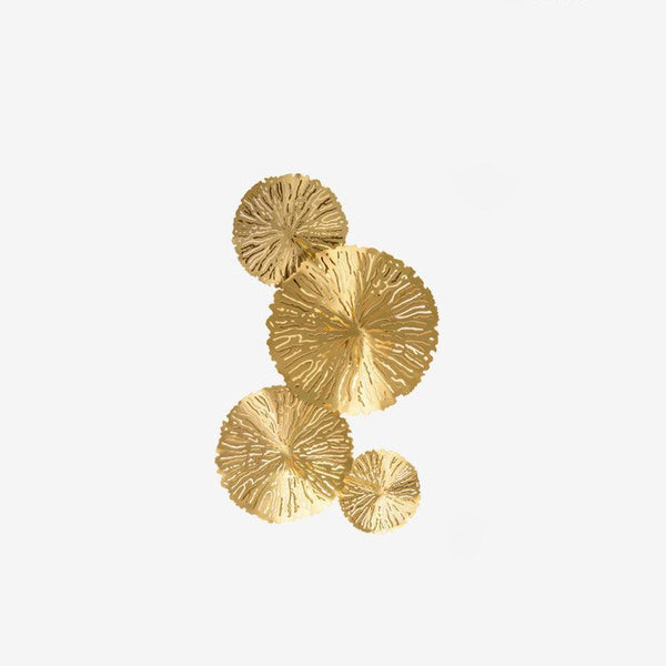 Pure Copper Lotus Leaf Wall Sconce