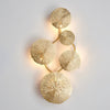 Pure Copper Lotus Leaf Wall Sconce