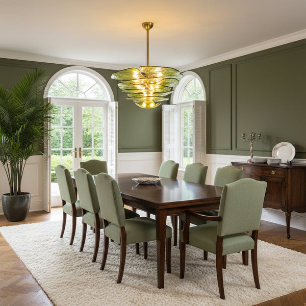 lotus-leaf-layered-glass-chandelier