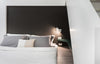 Modern Minimalist Wall Lamp with Wood and Metal, LED Wall Sconce for Bedroom and Hallway
