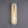 Alabaster Rounded Wall Light