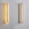 Alabaster Rounded Wall Light