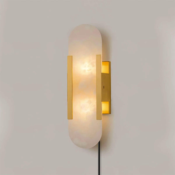 Melange Elongated Plug In Sconce