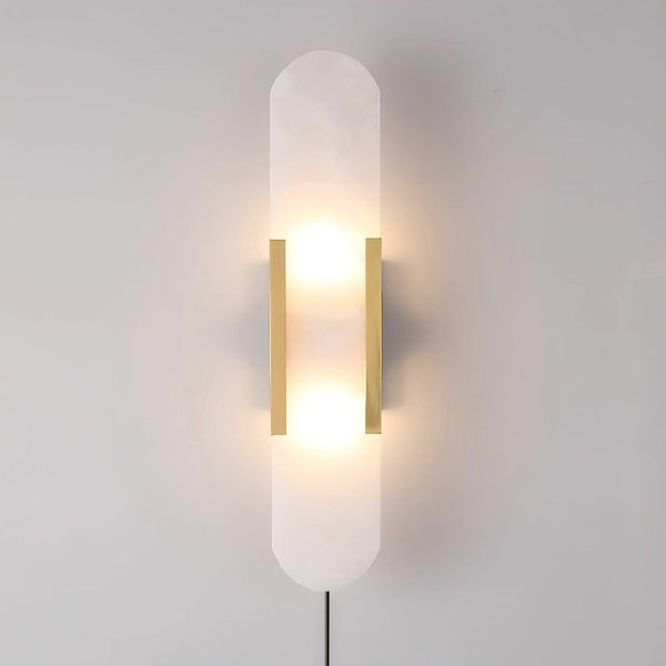 Melange Elongated Plug In Sconce