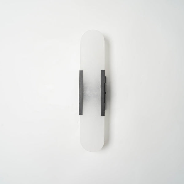 Melange Elongated Alabaster Wall Lamp