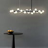 Geometric Linear Ball Pendant Chandelier Ceiling