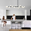 Geometric Linear Ball Pendant Chandelier Ceiling