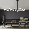 Geometric Linear Ball Pendant Chandelier Ceiling