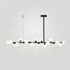 Geometric Linear Ball Pendant Chandelier Ceiling
