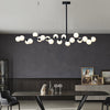 Geometric Linear Ball Pendant Chandelier Ceiling