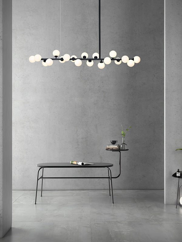 Geometric Linear Ball Pendant Chandelier Ceiling