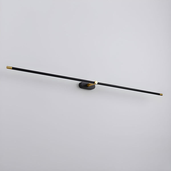 Minimalist Linear Plug In Wall Lamp