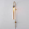 Modern Glass Plug In Wall Lamp