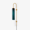 Modern Glass Plug In Wall Lamp
