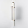 Modern Glass Plug In Wall Lamp
