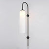 Modern Glass Plug In Wall Lamp