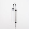 Modern Glass Plug In Wall Lamp