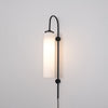 Modern Glass Plug In Wall Lamp