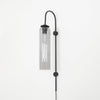 Modern Glass Plug In Wall Lamp