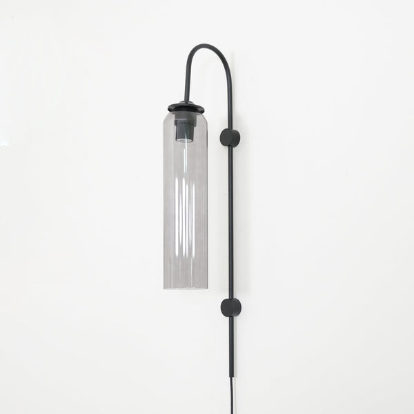 Modern Glass Plug In Wall Lamp