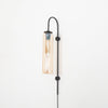 Modern Glass Plug In Wall Lamp
