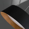 Modern Ribbed Pendant Light