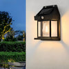 Tungsten Bulb Solar Wall Lanterns Dusk To Dawn Motion Senor Lighting