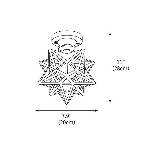 moravian-star-brass-ceiling-light