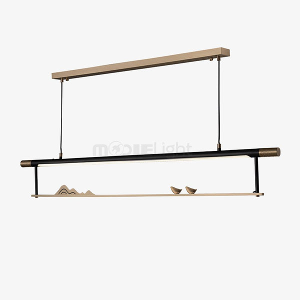 Mountain Bird LED Pendant Light