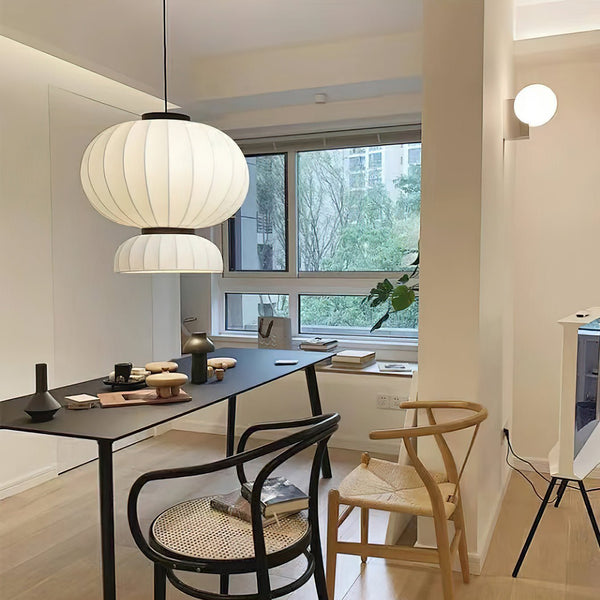 Mulberry Silk Lantern Pendant Light