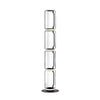 Bamboo Glass Floor Lamp
