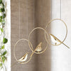 Modern Bird-Inspired Pendant Light, Adjustable LED Chandelier for Dining Room and Living Room