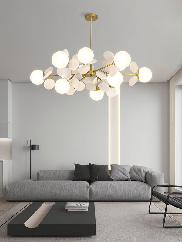 Off White Tree Chandelier