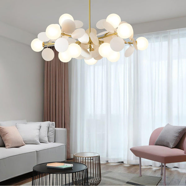 Off White Tree Chandelier