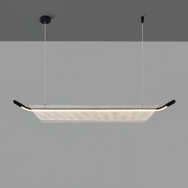 One Word Acrylic Pendant Light